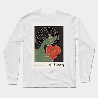 The Heart Poster by Munch Long Sleeve T-Shirt